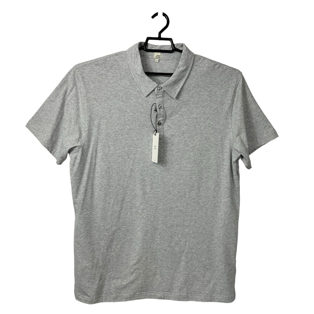 Swet Tailor Polo Shirt Men's XXL 2XL Gray Short‎ Sleeve NWT 8353